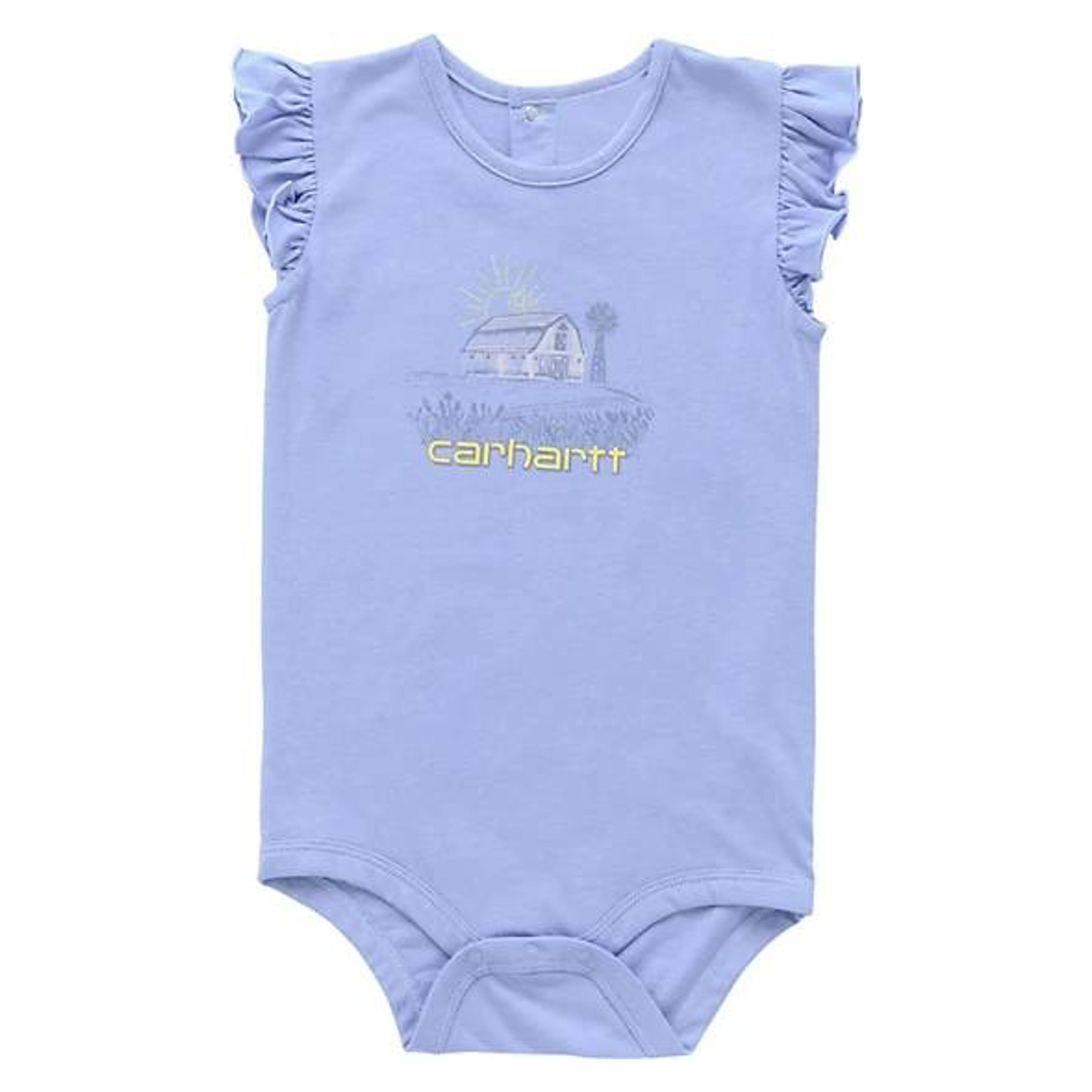 Carhartt Kids Short Sleeve Farm Bodysuit-CA7096-L195-I