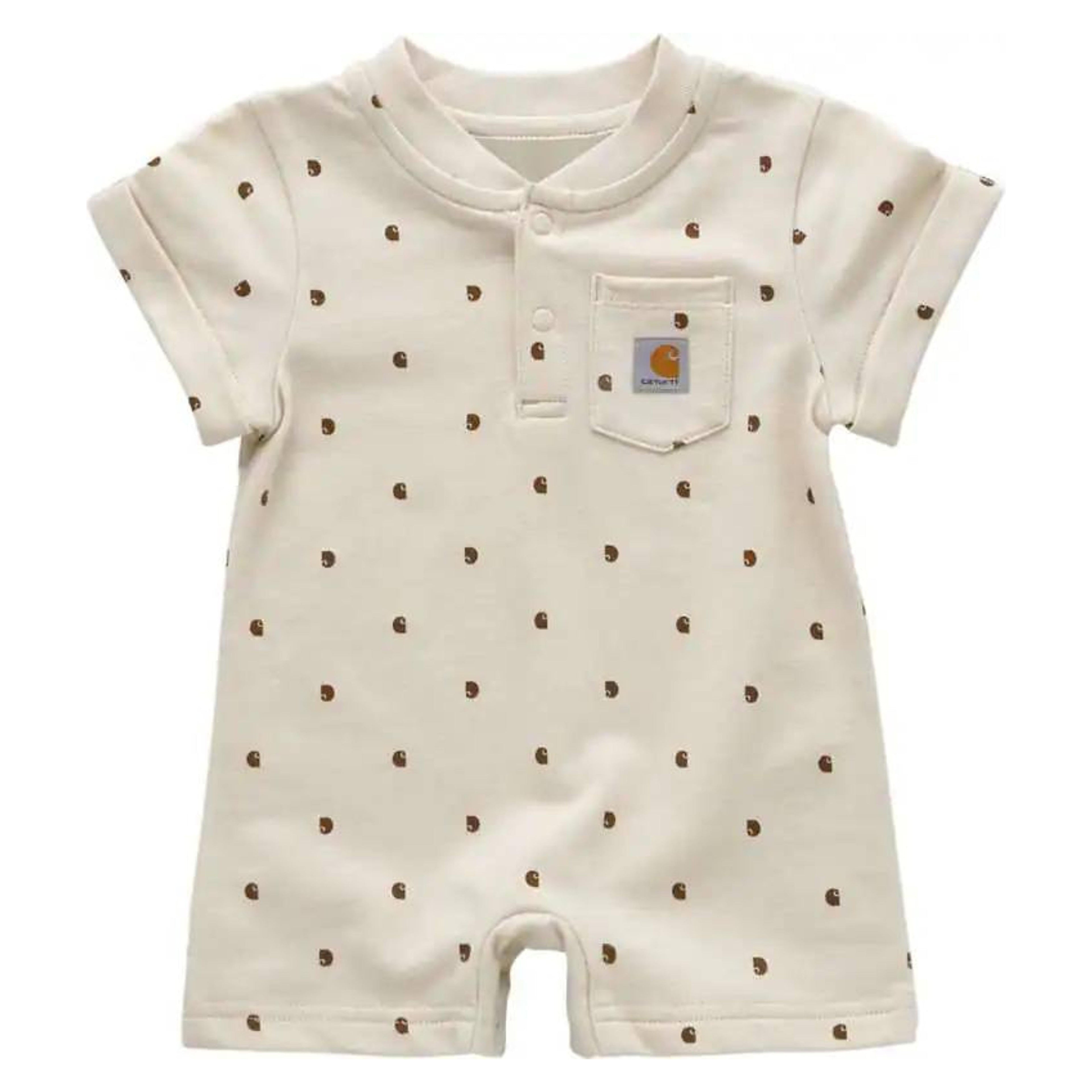 Carhartt Kids Short-sleeve French Terry Romper 35-I-CM5413-CA35-I