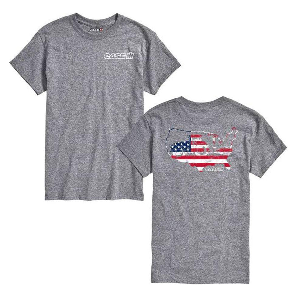 Country Casuals Magnum Usa Map Case It Mens Short Sleeve T-shirt - Mens