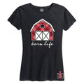 Country Casuals Red Plaid Barn Life Short Sleeve Tee - Mens