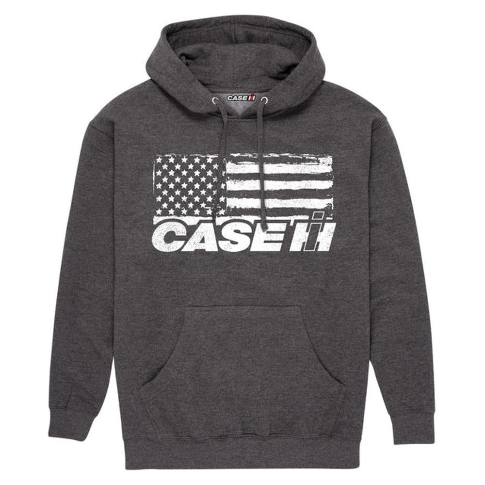 Country Casuals Case IH Flag Mens Pullover Hood - Mens