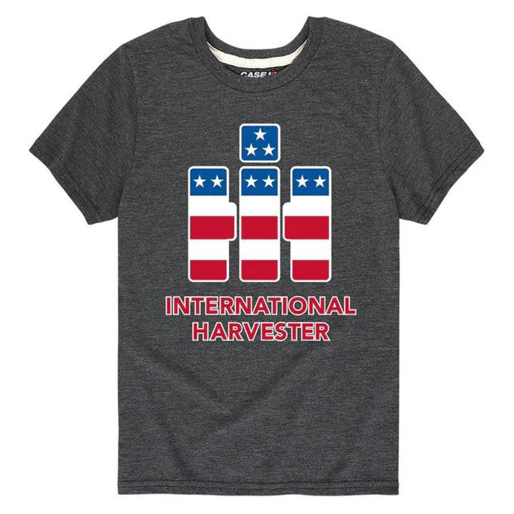 Country Casuals IH Logo Americana Boys Short Sleeve Tee - Kids