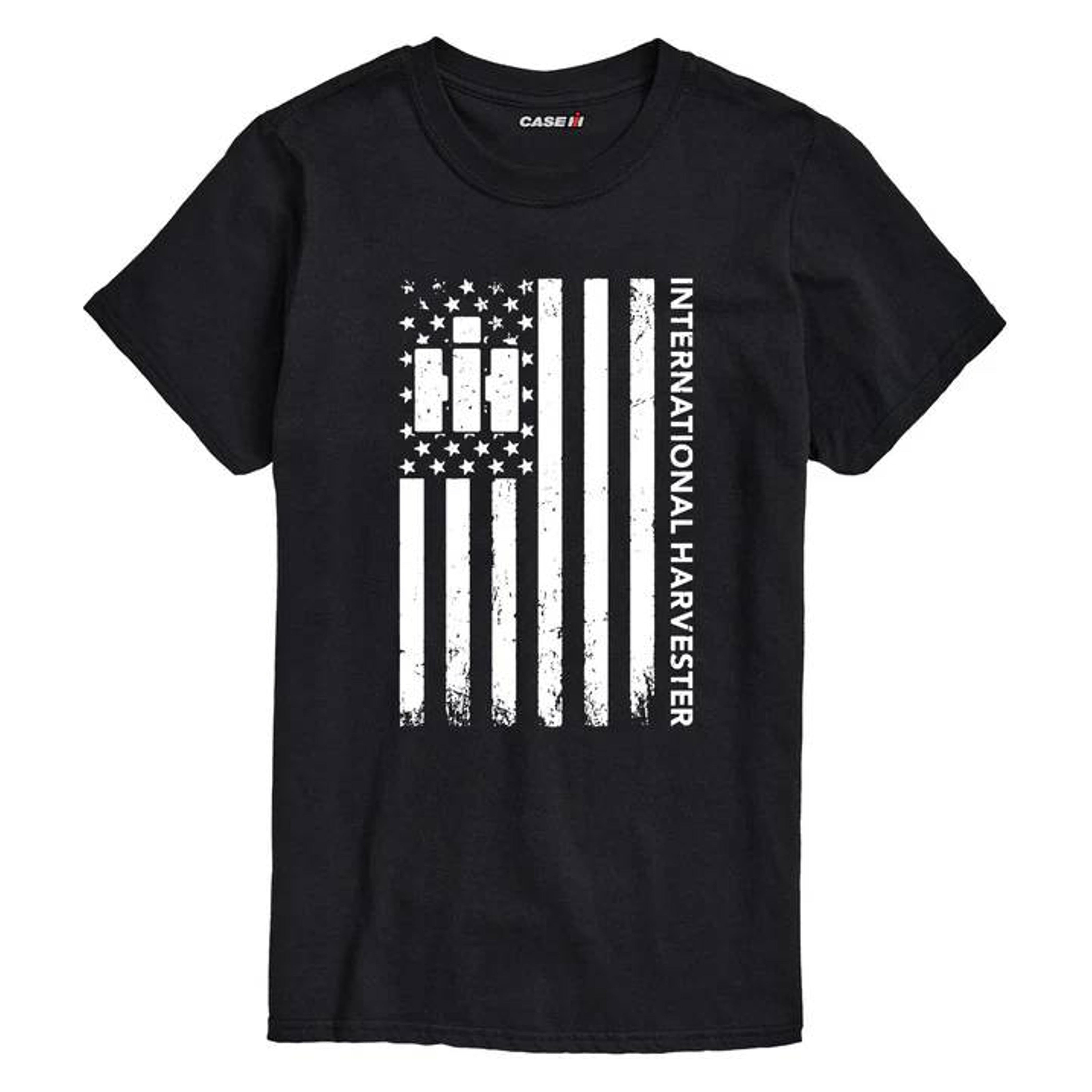 Country Casuals Ih Vertical Flag Short Sleeve Tee - Mens