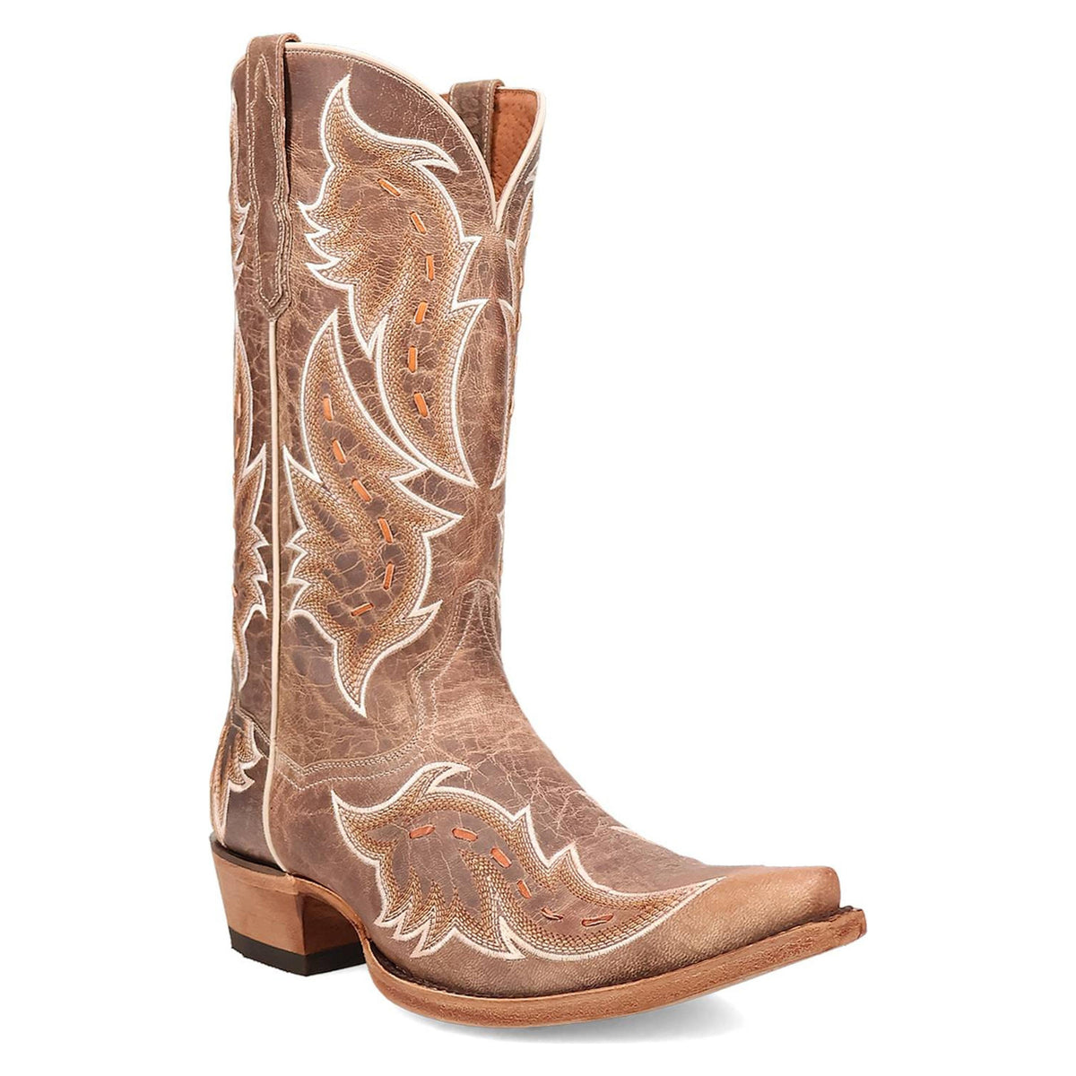 Dan Post Mens Lace Racer Snip Western Lace-Up Boot-DP7013