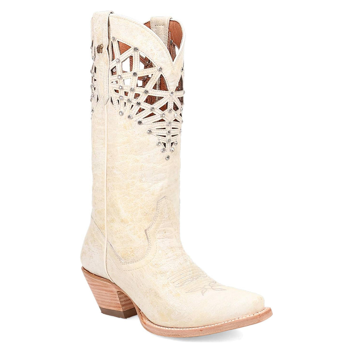 Dan Post Womens Bone Crystals Miley Western Cowgirl Boot-DP7018