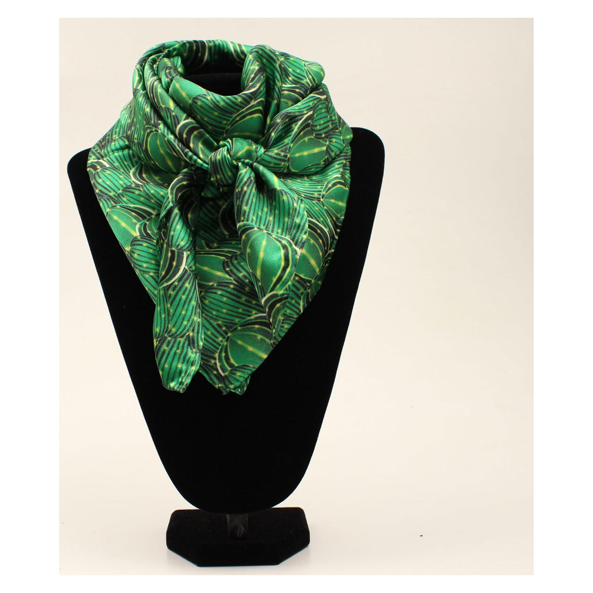 M&F Western 33-Inch Cactus Silk Wild Rag Green-0906028