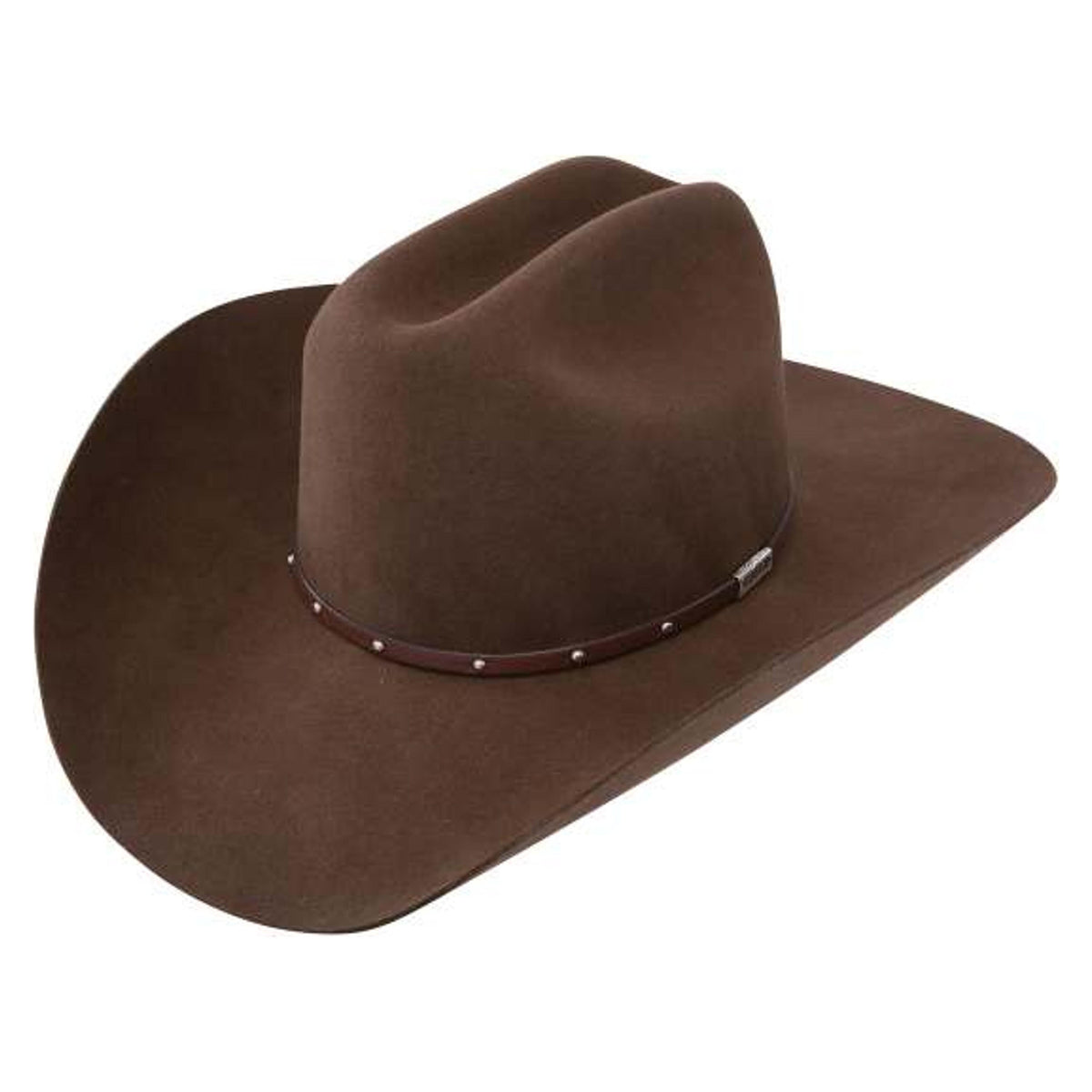 Stetson Resistol Lone Hand Wool Felt Cowboy Hat Oak-RWLNHD-7540KB