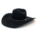 Stetson Resistol Kingman George Strait 6X Fur Felt Cowboy Hat Black-RFKHMN-524007