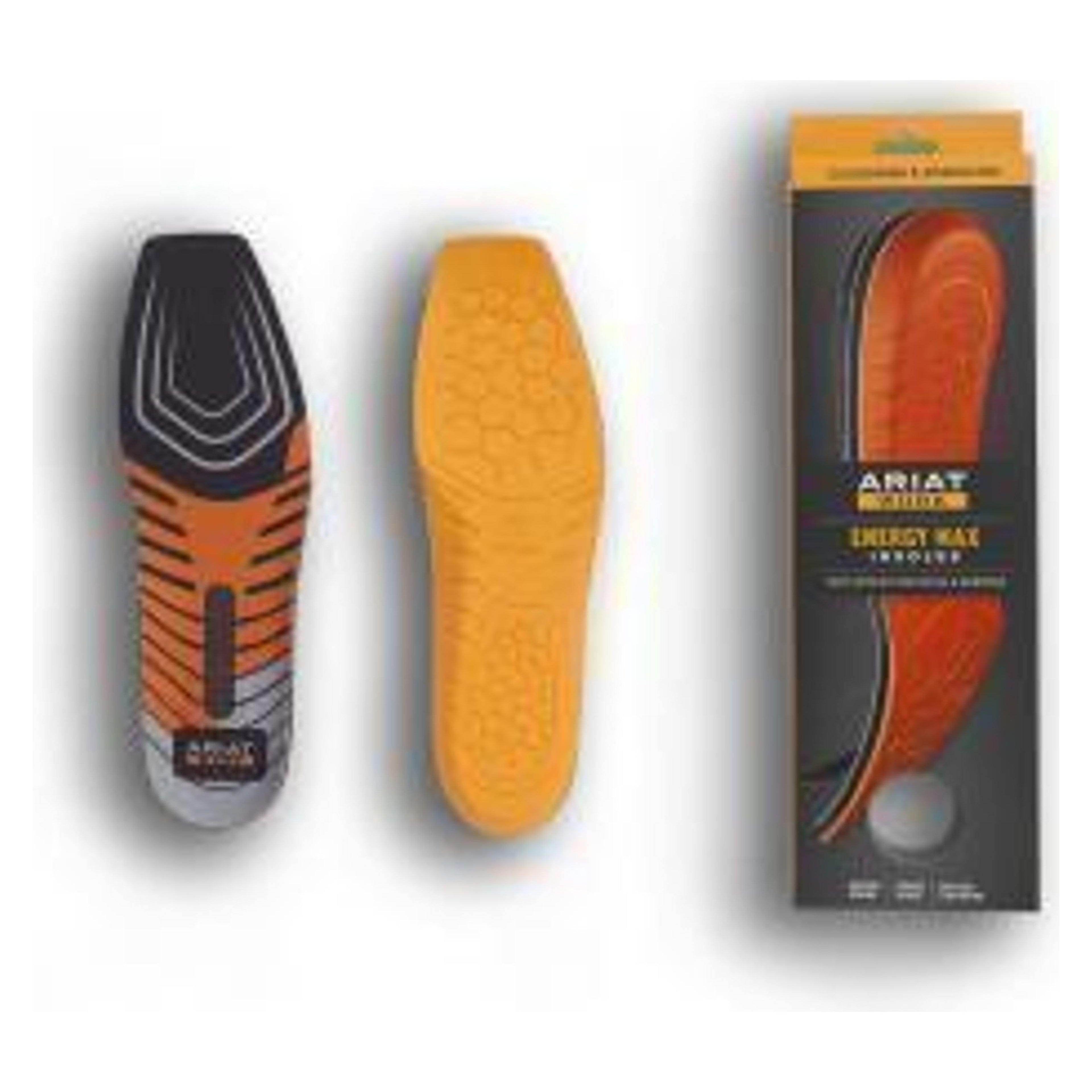 M and F Western Ariat Mens Energy Max Work Insole Wide Square - Mens