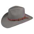 Bailey Shanks Gray Wool Felt Western Cowboy Hat-W23EDB-GR034