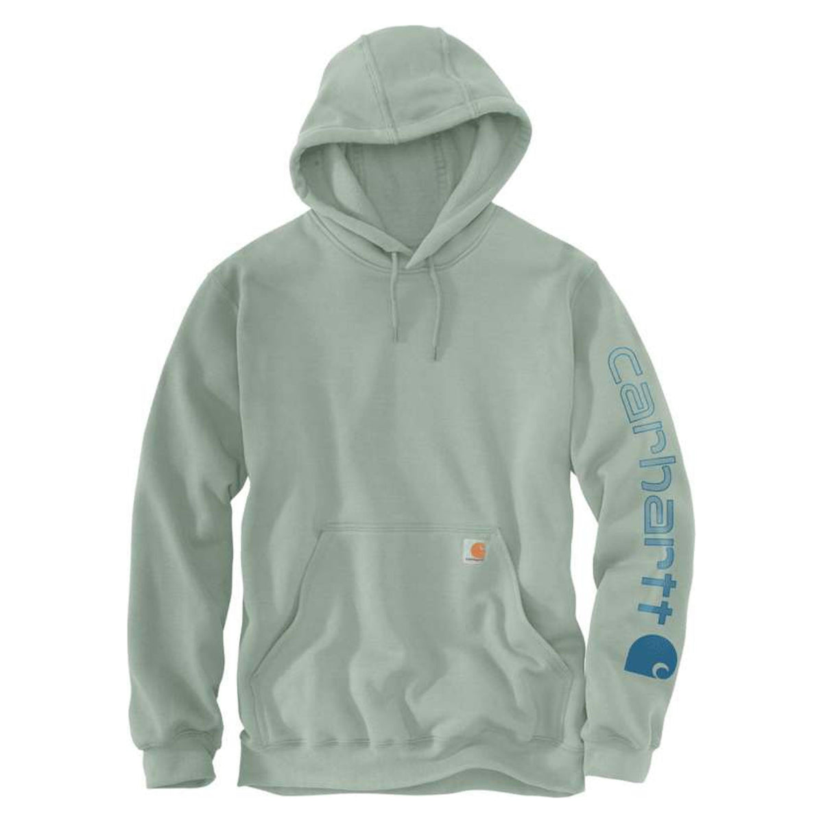 Carhartt Mens Loose Fit Midweight Logo Sleeve Graphic Hoodie Seabrook-K288-GL3