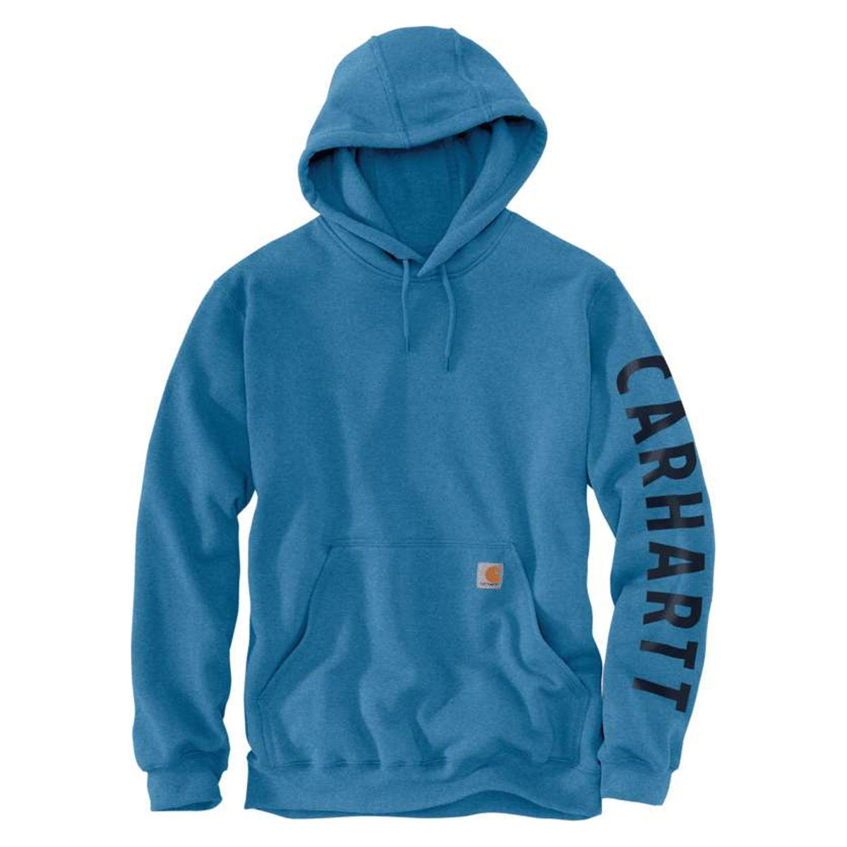 Carhartt Mens Rain Defender Loose Fit Midweight Logo Graphic Sweatshir-107030-HO7