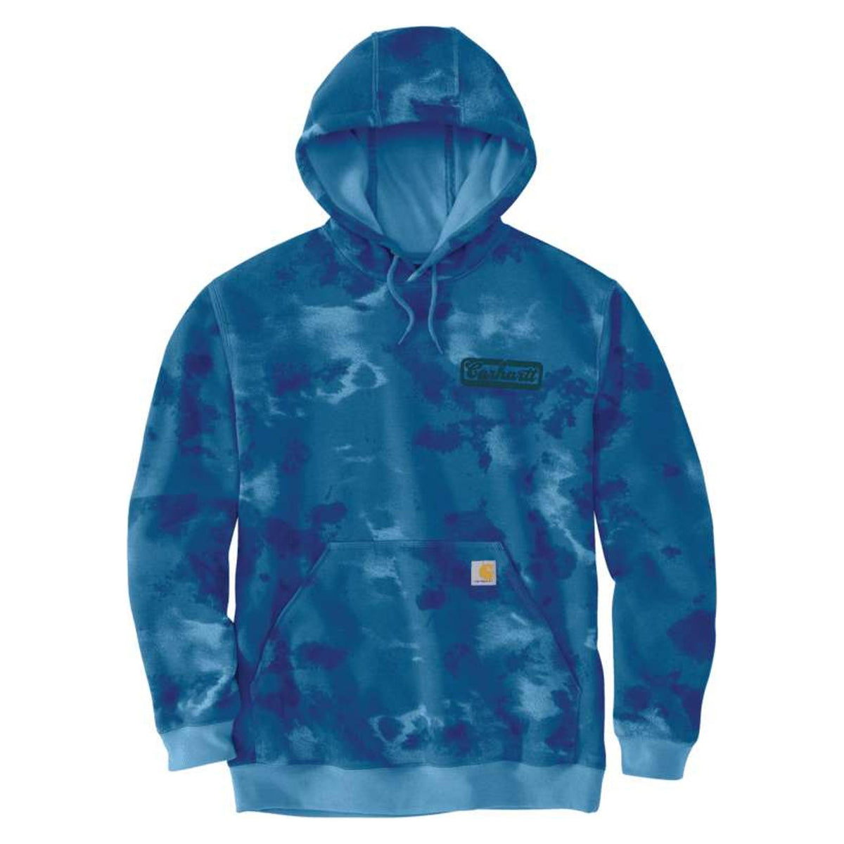 Carhartt Mens Loose Fit Midweight Watercolor Camo Graphic Sweatshirt B-107206-HP8