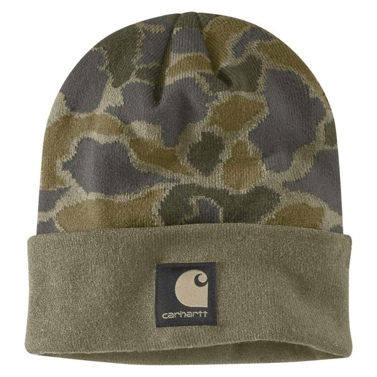 Carhartt Knit Cuffed Camo Beanie-107006-E97