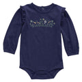 Carhartt Kids Long-Sleeve Floral Script Bodysuit-CA7156-HO2H-I