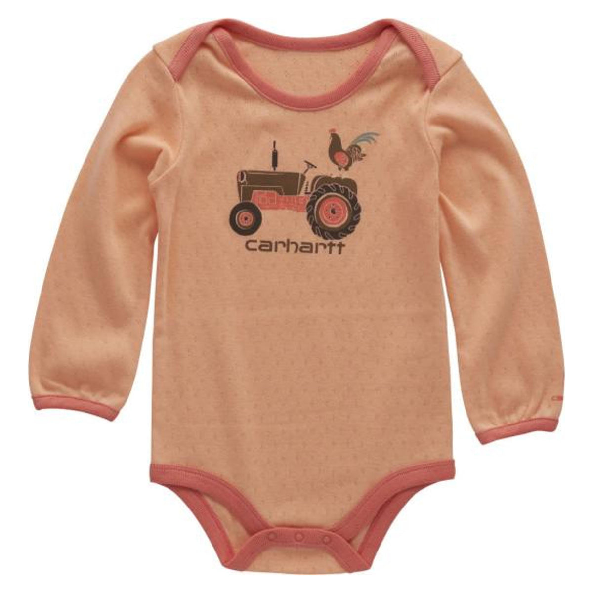 Carhartt Kids Long-sleeve Tractor Bodysuit-CA7159-CP65-I