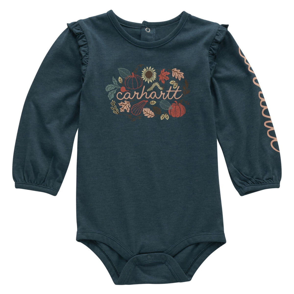 Carhartt Kids Long-sleeve Fall Veggie Bodysuit-CA7155-GM1H-I
