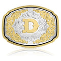 Montana Silversmiths Western Initial Buckle D-A1047D