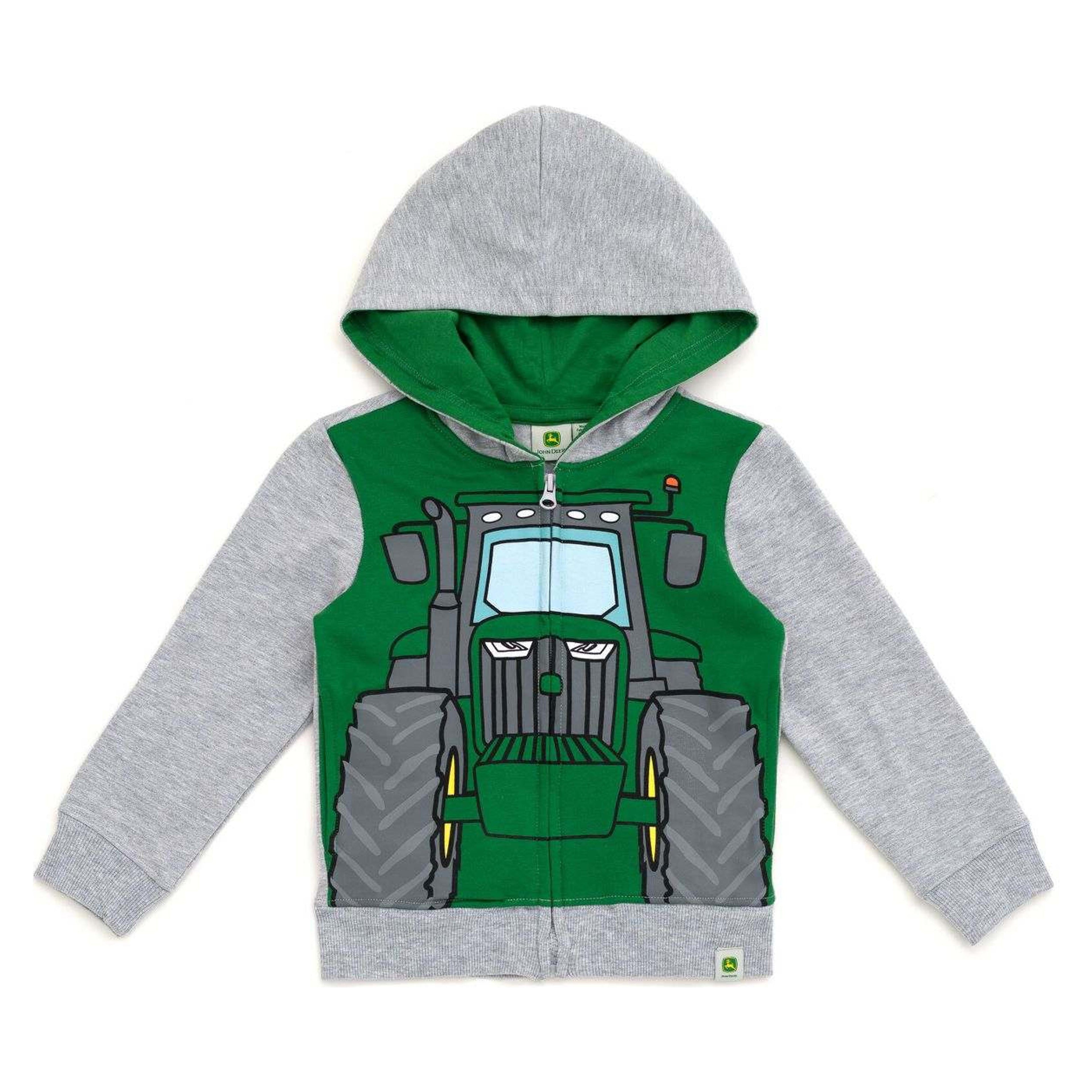 John Deere Kids Big Tractor Zip Up Hoodie-25J5099JR