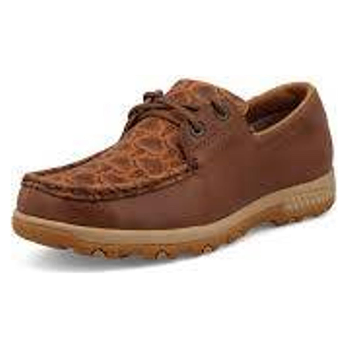 Twisted X Womens Boat Shoe Driving Moc | Wxc0016 Leather Western Boot-WXC0016