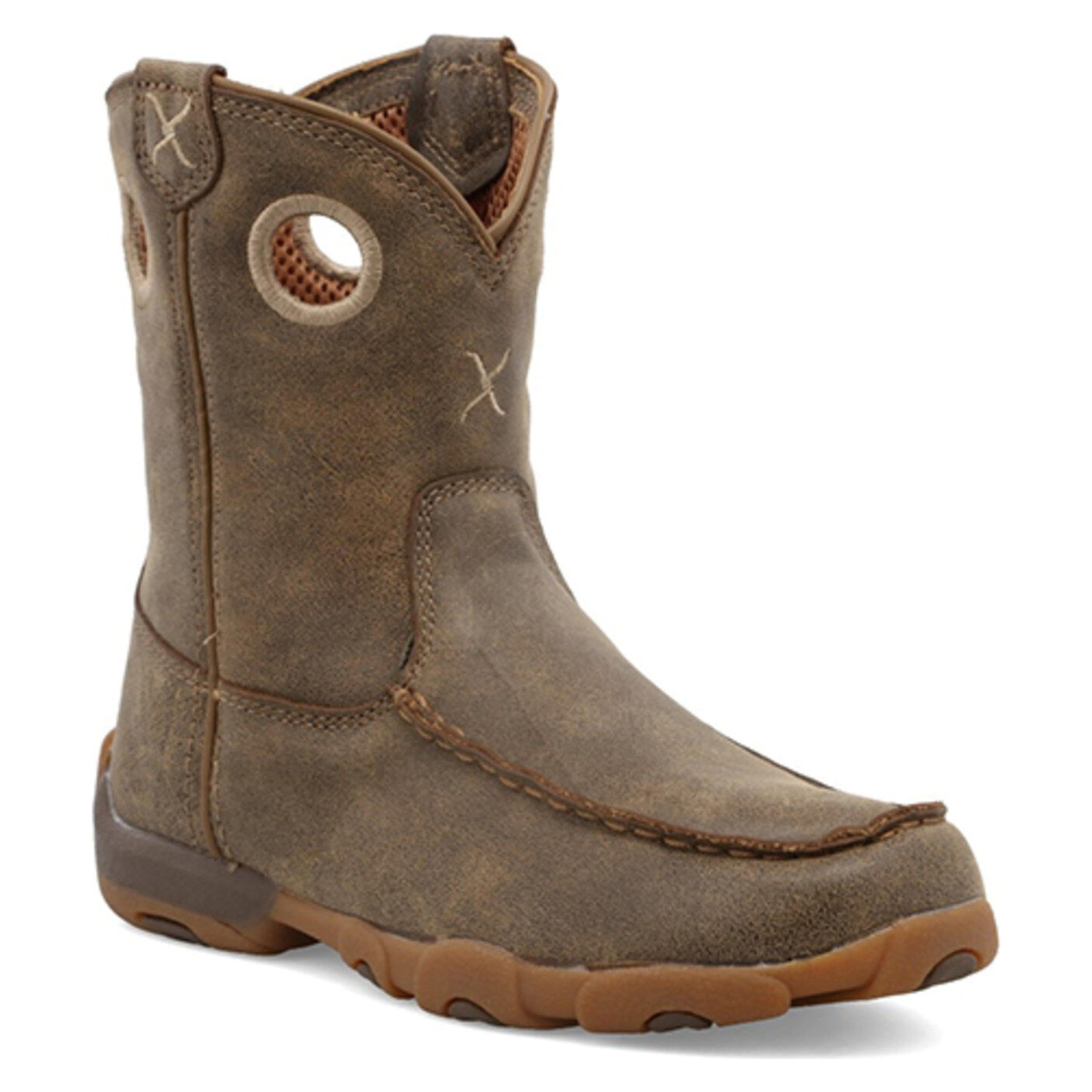 Twisted X Kids Driving Moc | Ydb0002 Leather Western Boot-YDB0002