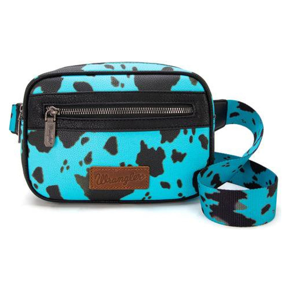 Montana West Wrangler Cow Print Belt-Bag-WG133-194TQ