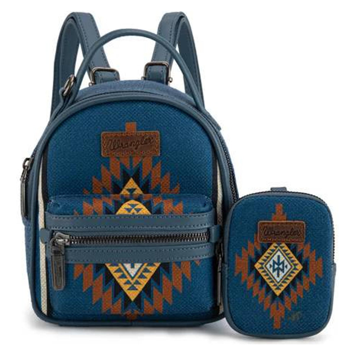 Montana West Wrangler Southwestern Mini Backpack w/ Coin Pouch-WG174-8601JEN
