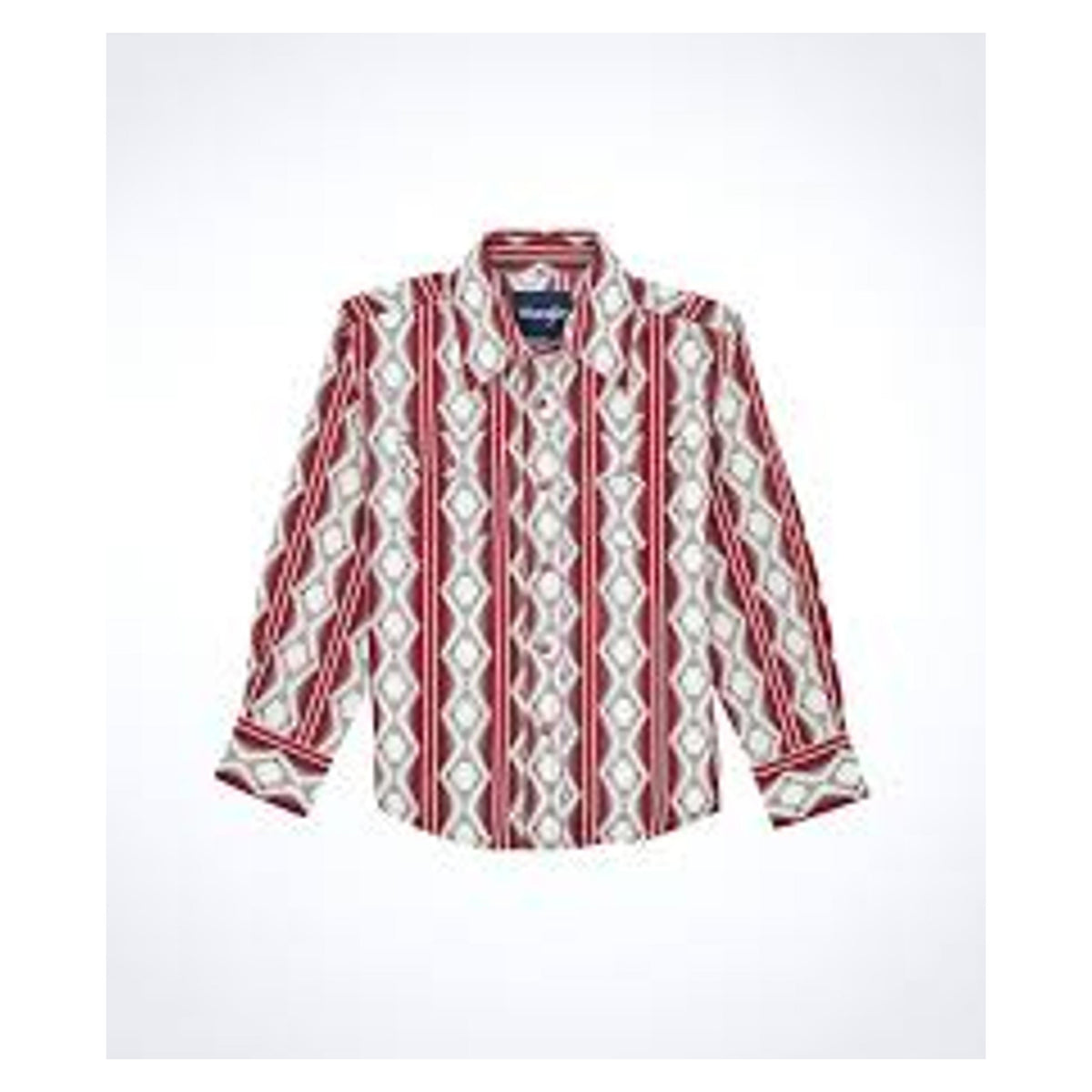 Wrangler Kids Checotah Long Sleeve Snap Shirt-112367719