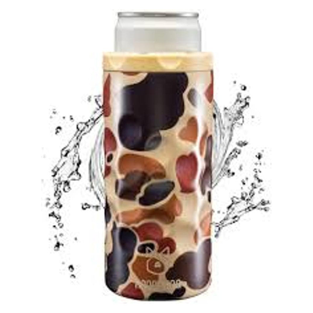 Hooch Hog Old School Camo InchThe Skinny Can Cooler Inch-HH00500KOLD