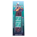 Landwerlen Leather CO Brown 63 Inch Leather Boot Laces-16T-828-63BR