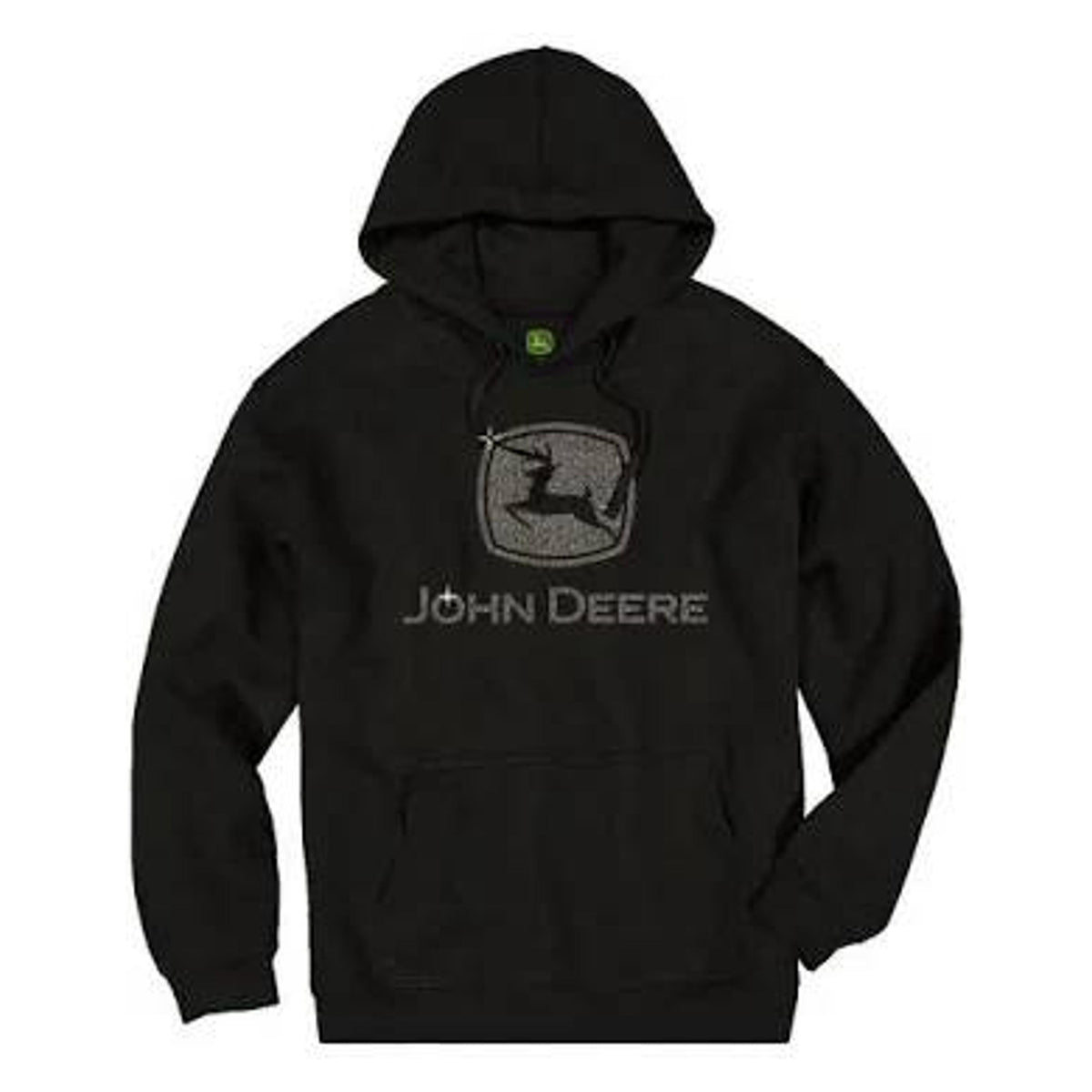 John Deere Womens Glitter Logo Sweatshirt-02V0-02WS-JDR-CP1