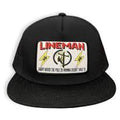 Cactus Alley Lineman Snapback Cap-6006BLK-P187