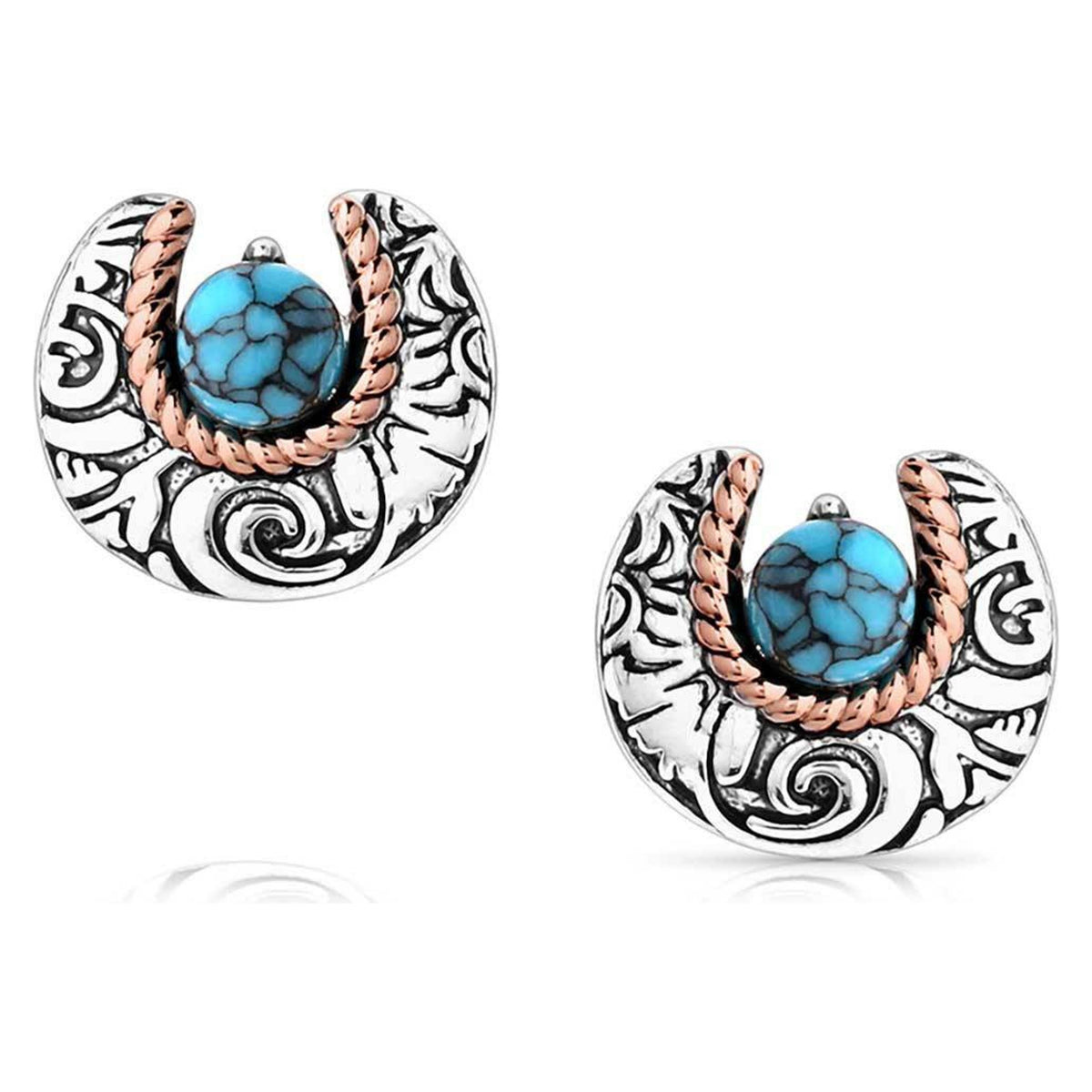 Montana Silversmiths Montana Silversmith Luck of the Pure Earrings - U-ER6028
