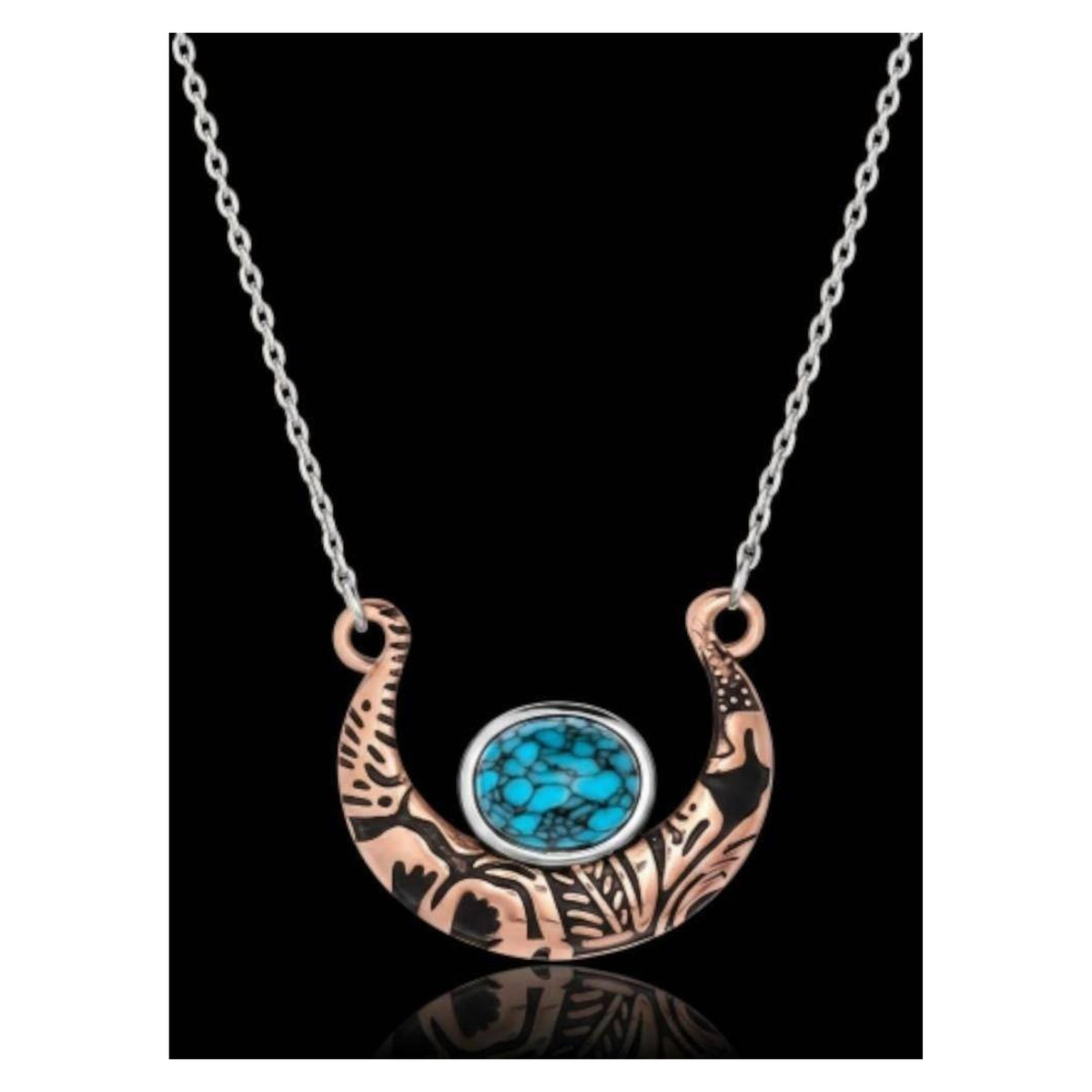 Montana Silversmiths Womens Luck of the Oracle Necklace-NC6026