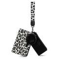 Montana West Wrangler Leopard Dual Pouch Wristlet-WG366-W114BK