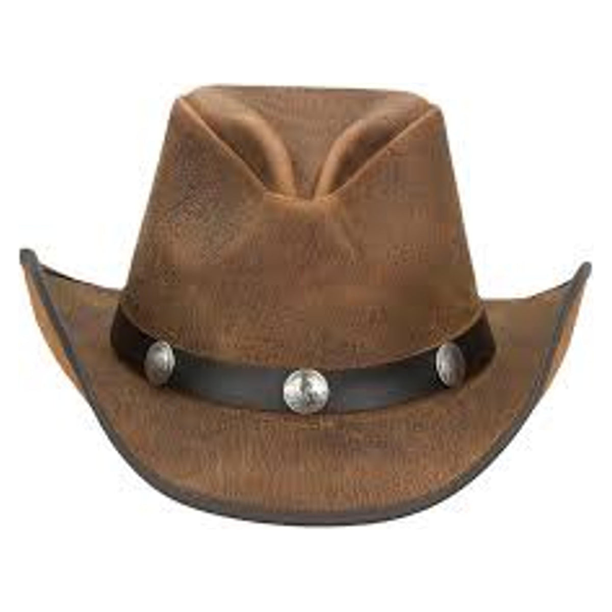 American Hat Maker s Cyclone Leather Cowboy Hat-CYCLONE-CHN