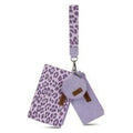 Montana West Wrangler Leopard Print Dual Pouch Wristlet-WG366-W114PU