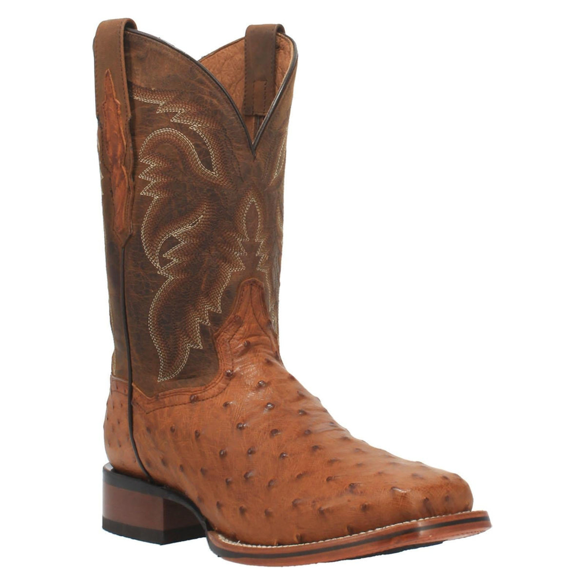 Dan Post Mens Alamosa Full Quill Ostrich Leather Western Boot-DP4874