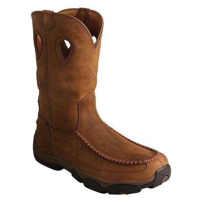 Twisted X Mens 11" Pull On Hiker | Mhkbw01 Waterproof Leather Western Boot-MHKBW01