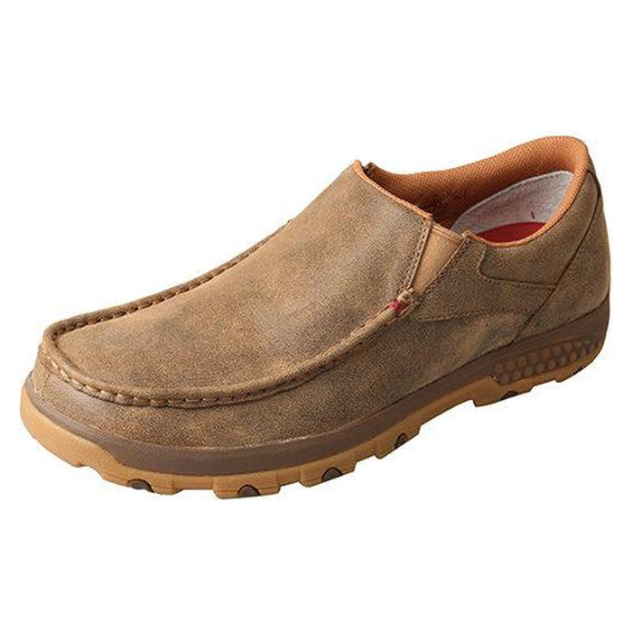 Twisted X Mens Slip-On Driving Moc | Mxc0003 Leather Western Boot-MXC0003