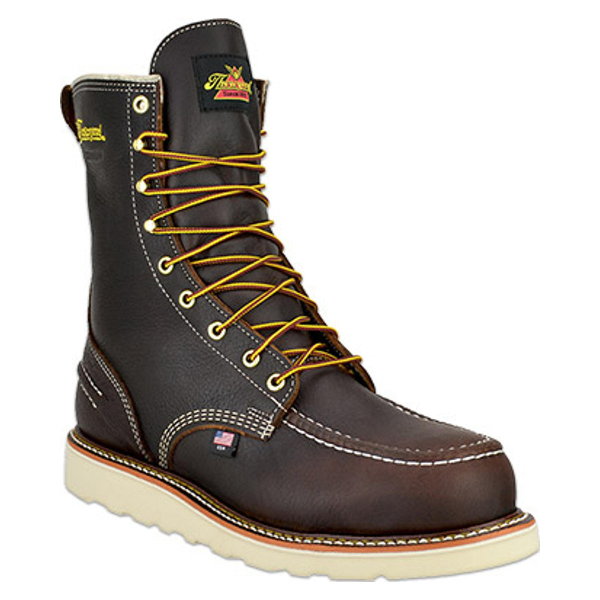 Thorogood Mens 8 Inch Lace-Up Waterproof Steel Toe Boot-804-3800