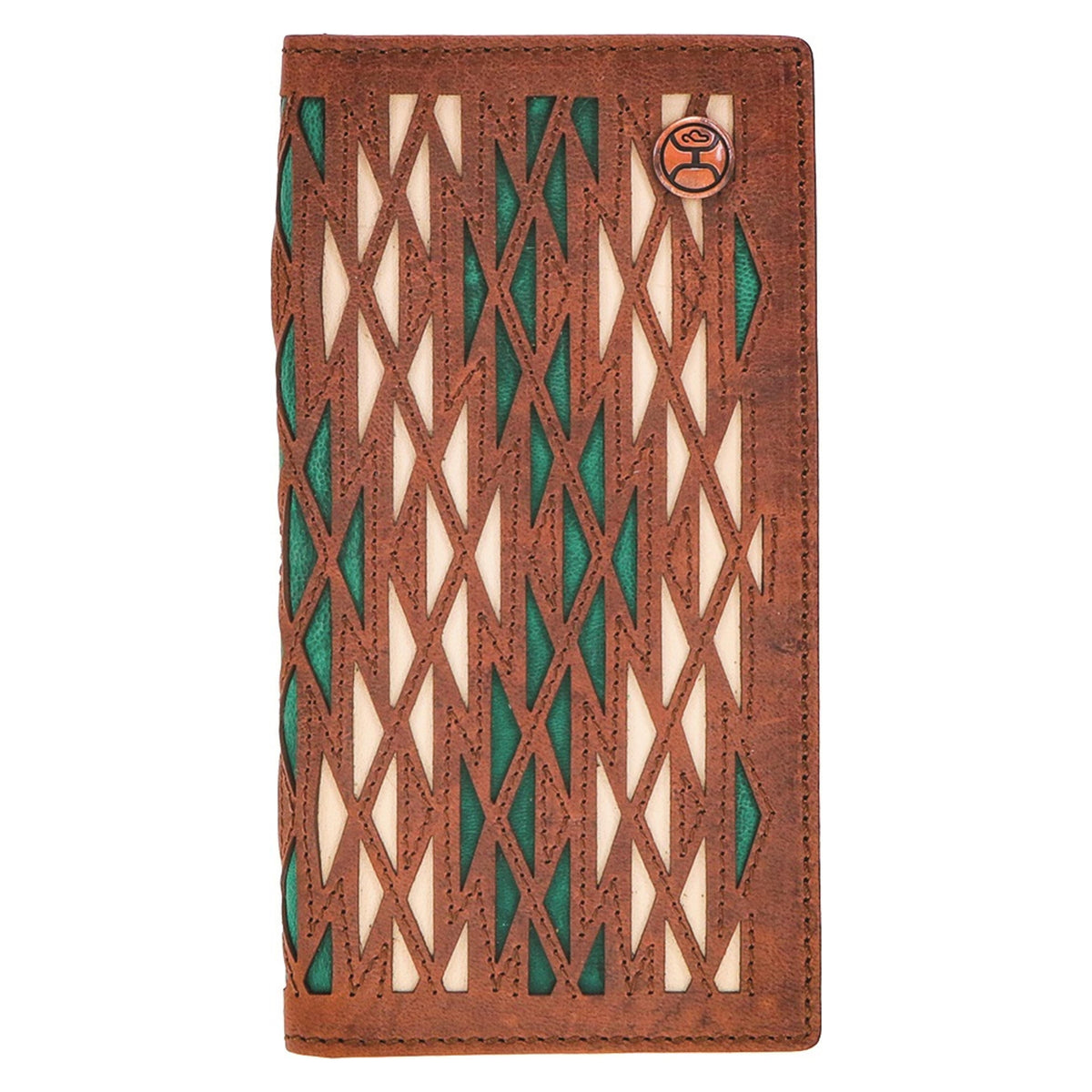 Hooey Rodeo Chapawee Laser Cut Aztec-HW011-BRTQ