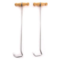 M and F Western Mf Boot Hooks Extra Long - Mens