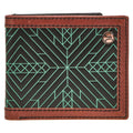 Hooey Bifold Neon Moon Turq Aztec-RBF002-BKBR