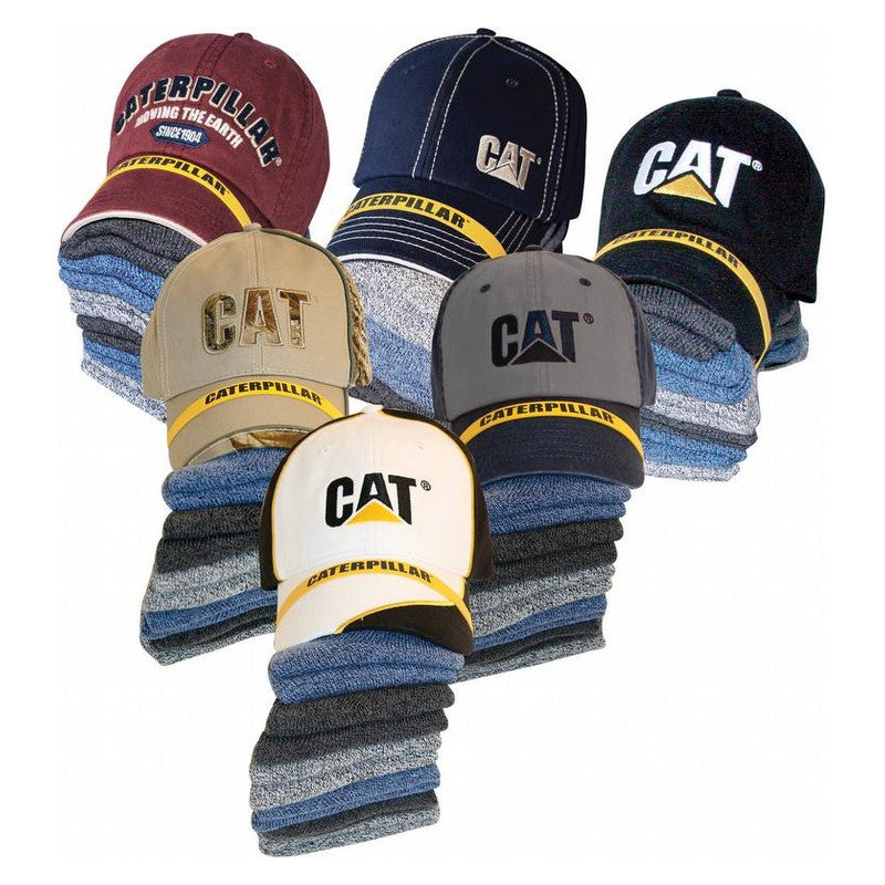 Caterpillar Mens Sock and Cap Bundle-1490005