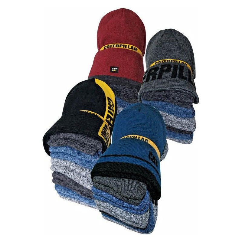 Caterpillar Mens Knit Cap And Socks Bundle-1490006
