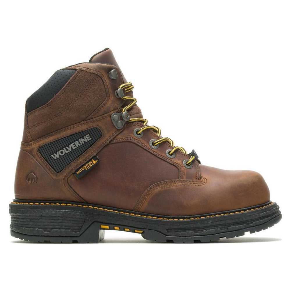 Wolverine Mens Tobacco Hellcat Waterproof Work Boot-200153