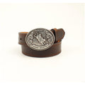 Ariat Kids Brown Leather Boys Western Belt-A1305802