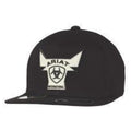 Ariat Flexfit 110 Cap Glow In The Dark Bull Black-A300088401