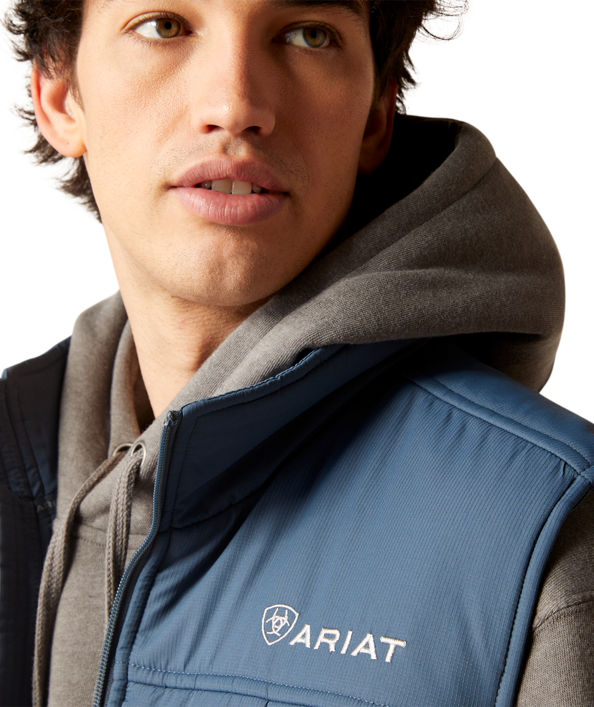 Ariat Mens Crius Insulated Vest 10046735 - STEELY